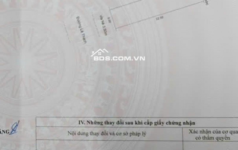 Bán nhà c4 tầng đường 7,5m Lê Thạch - Trục đường kinh doanh